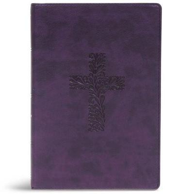 KJV Rainbow Study Bible, Purple Leathertouch, Gebundene Ausgabe von Holman Bible Publishers, B&H Publishing Group, 978-1-08-772205-4