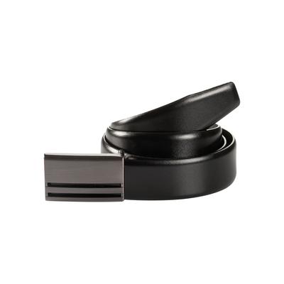 Koppelgürtel MONTI "BERLIN", Herren, Gr. 105, schwarz, Materialmix, unifarben, Gürtel Koppelgürtel, 3,5 cm breit, Klassisch-Business, Koppelschließe