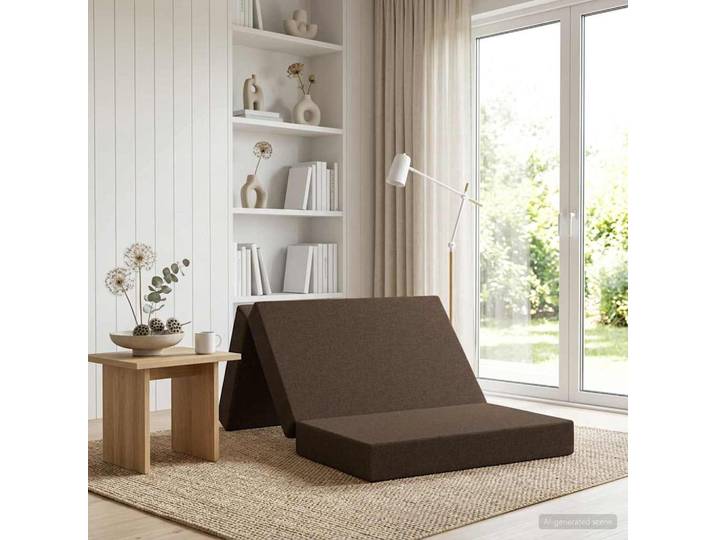 vidaXL Klappsofa Bett 100 x 67 x 45 cm Taupe