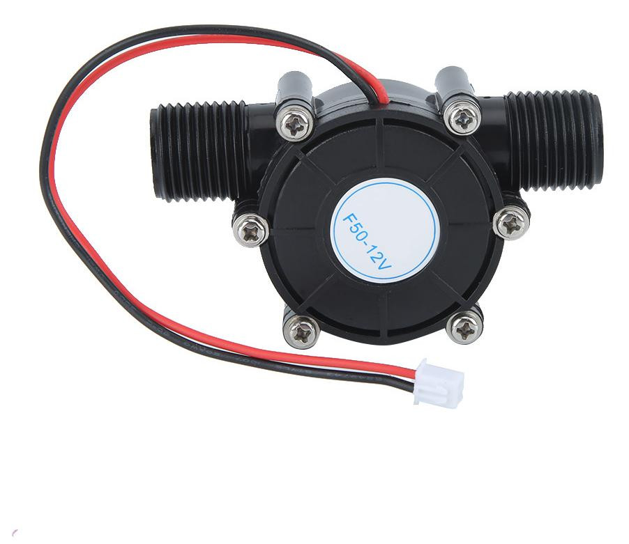 Gistuch Micro-waterkrachtgenerator accessoire, 12V 10W, zwart, DC, elektrisch