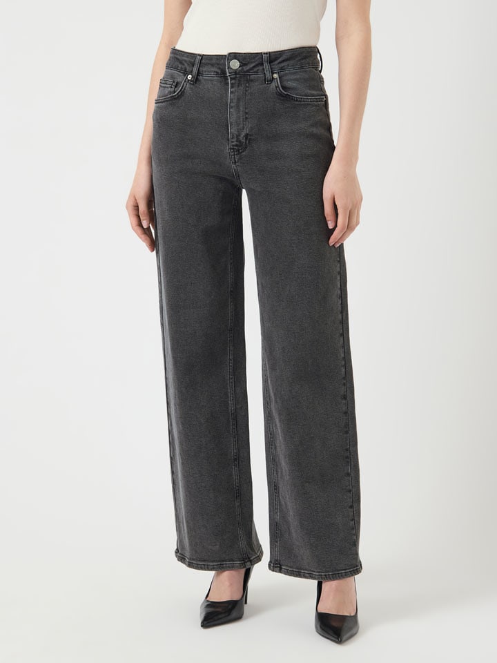 YAS Jeans - Comfort fit - in Anthrazit - W27/L32