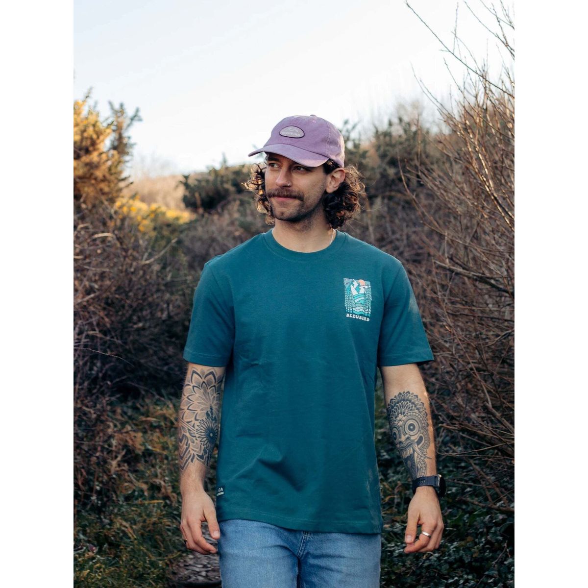 Bleubird Trailhead Tee - Marine marine M TEE-TRAIL-MARINE-M
