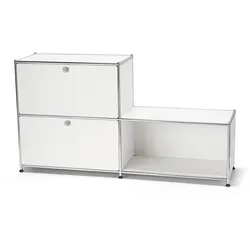 Tchibo - Metallregal »Cn3« mit 3 Fächern - 152x40x82,5cm - chrom -
