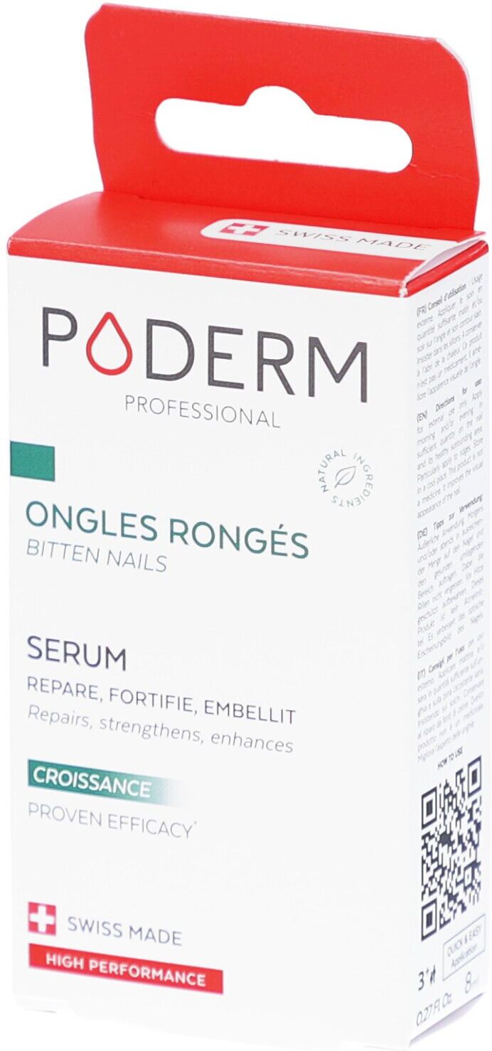 Poderm Sérum Stop Ongles Ronges Fl 8 ml Serum