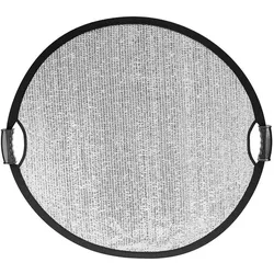 Caruba Windproof Silber Reflektor 130cm (Reflektor, 130 cm), Softbox + Reflektor