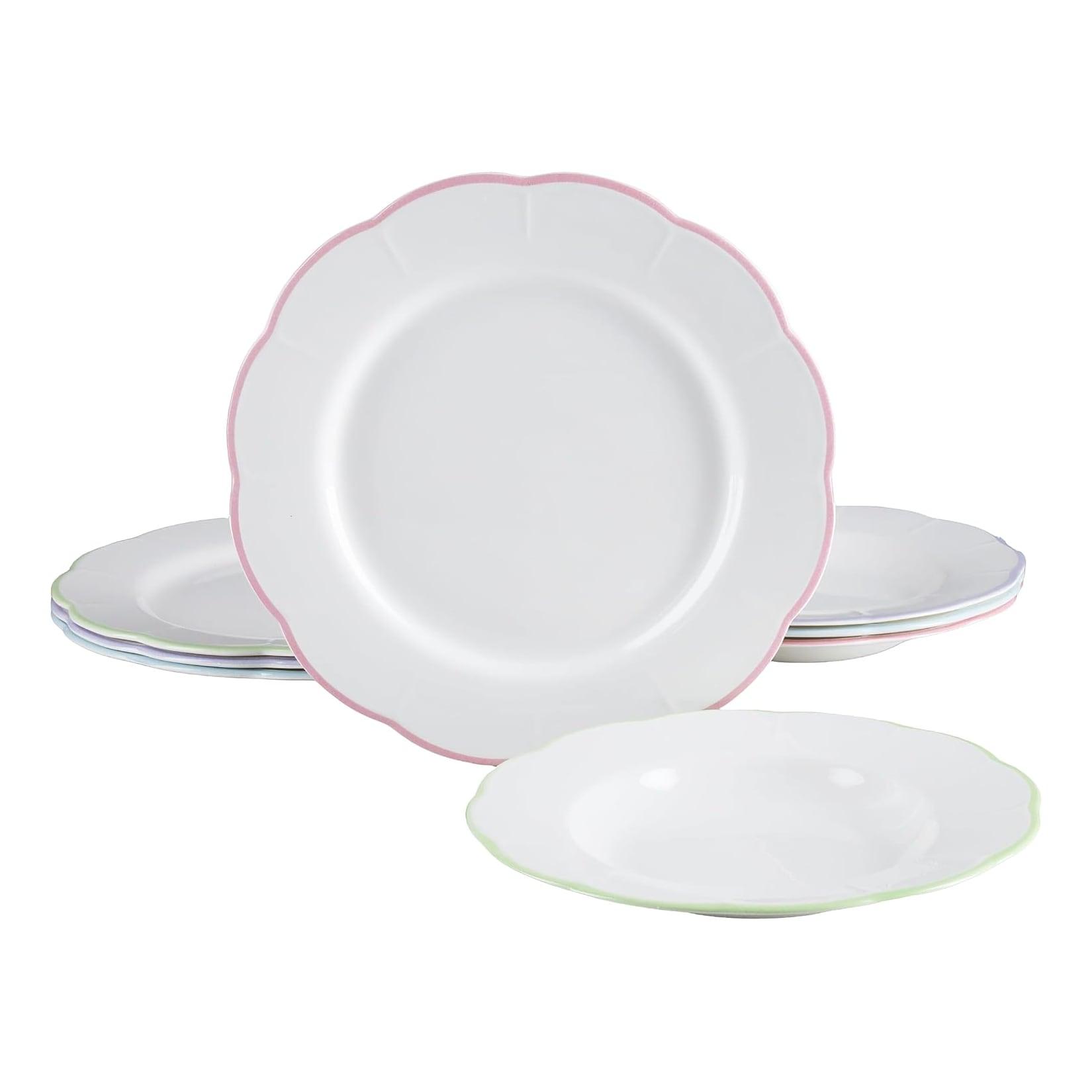 CreaTable - 24846, Florine Bunt - Tafelservice 8-tlg