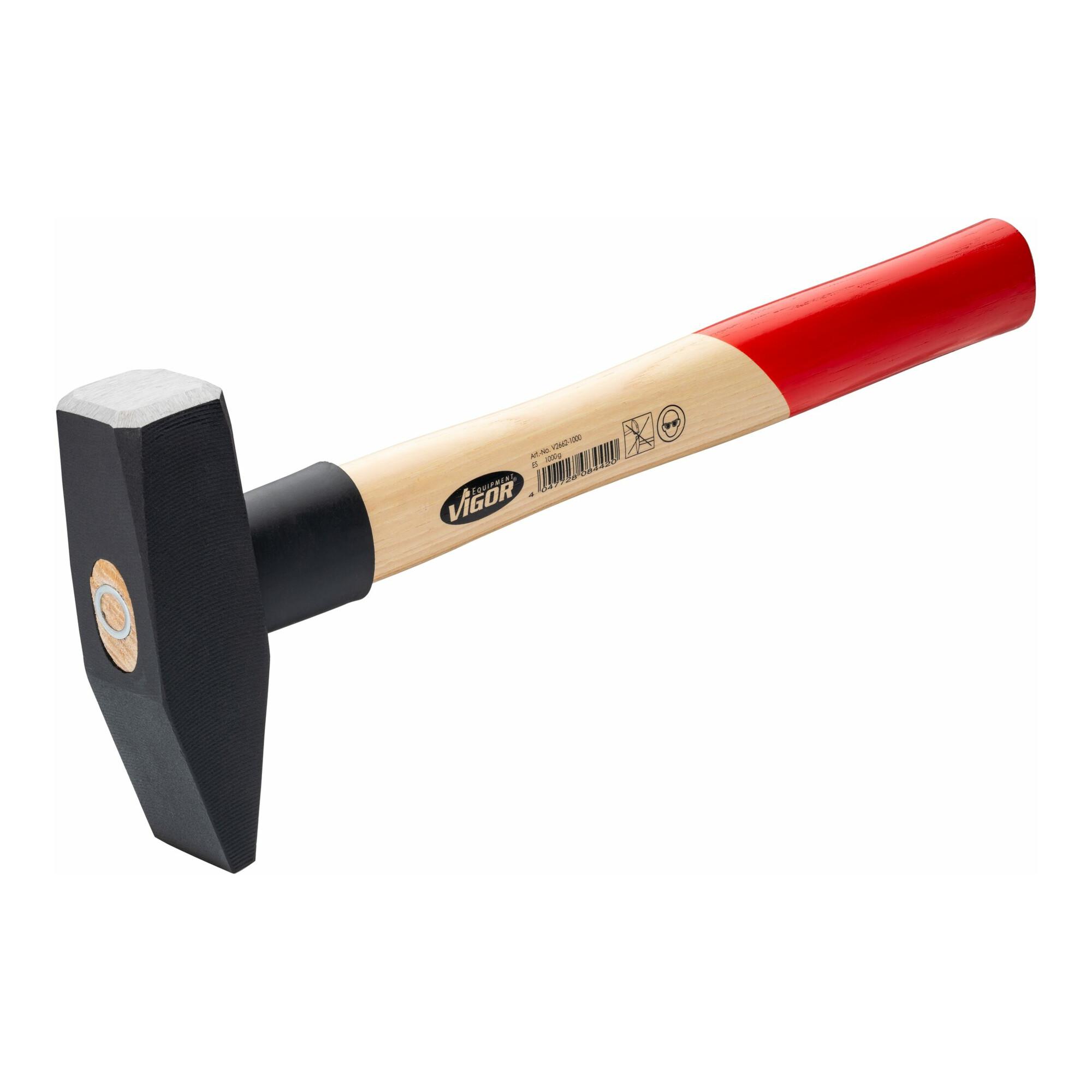 VIGOR Schlosserhammer, V2662-1000, Länge: 360 mm)