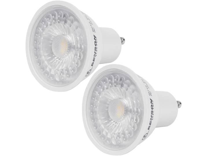 2er-Set LED-Reflektorlampe, GU10, 400 lm, 5 W, 3000 K, warmweiss