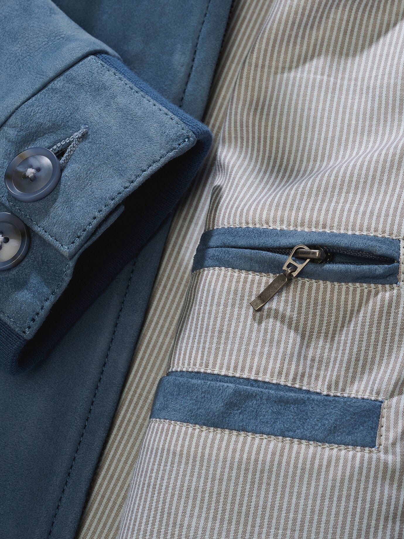 Mey & Edlich Lederblouson Costa Azzurra Beige 58
