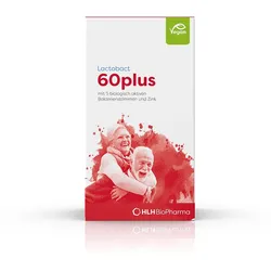 LACTOBACT 60plus magensaftresistente Kapseln 60 St