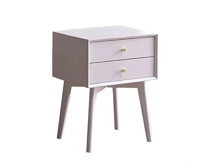 YANG11FAN Vielseitig Holz Nachttisch Schlafzimmer Moderner(Grigio)