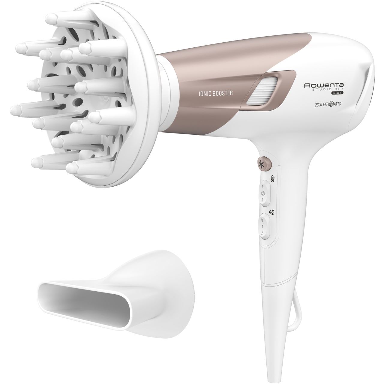 Rowenta Studio Dry Glow CV 5830 (schwarz/roségold)