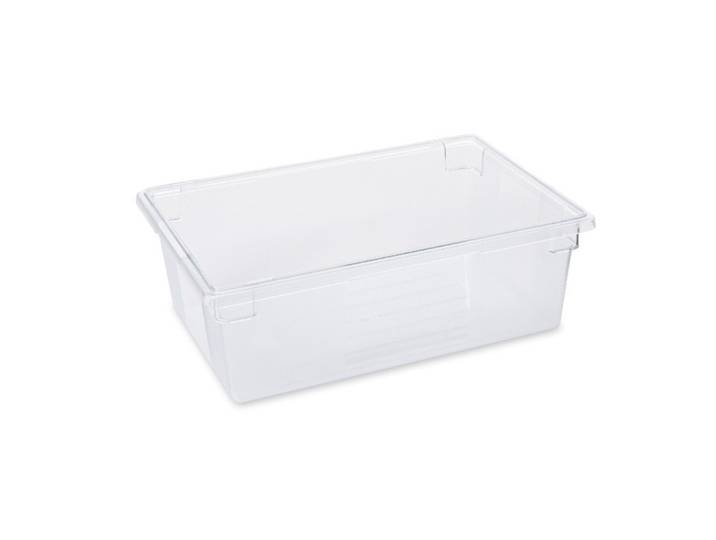PROREGAL® Aufbewahrungsbecher Transparenter Lebensmittelbehälter, 47L, Transparent