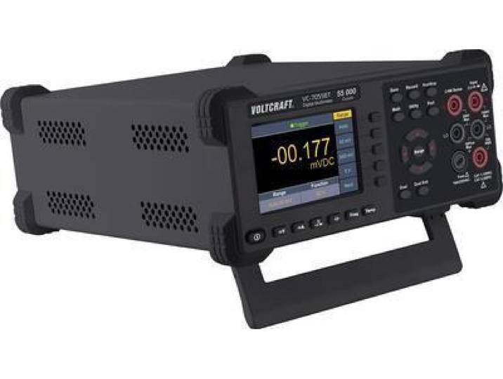 VOLTCRAFT VC-7055BT Multimètre de table numérique Enregistreur de données CAT I 1000 V\, CAT II 600 V Affichage (Counts) : 55000 (VC-11015330)
