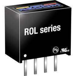 RECOM ROL-0505S DC/DC-Wandler, Print 100 mA 0.5 W Anzahl Ausgänge: 1 x Inhalt 1 St.