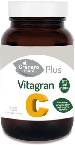 El Granero Integral Vitagran (Vit.C Forte + Bioflav.750Mg.) 120Comp.