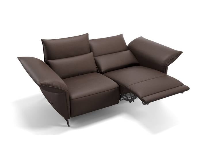 Leder 2-Sitzer CUNEO Ledersofa Couch