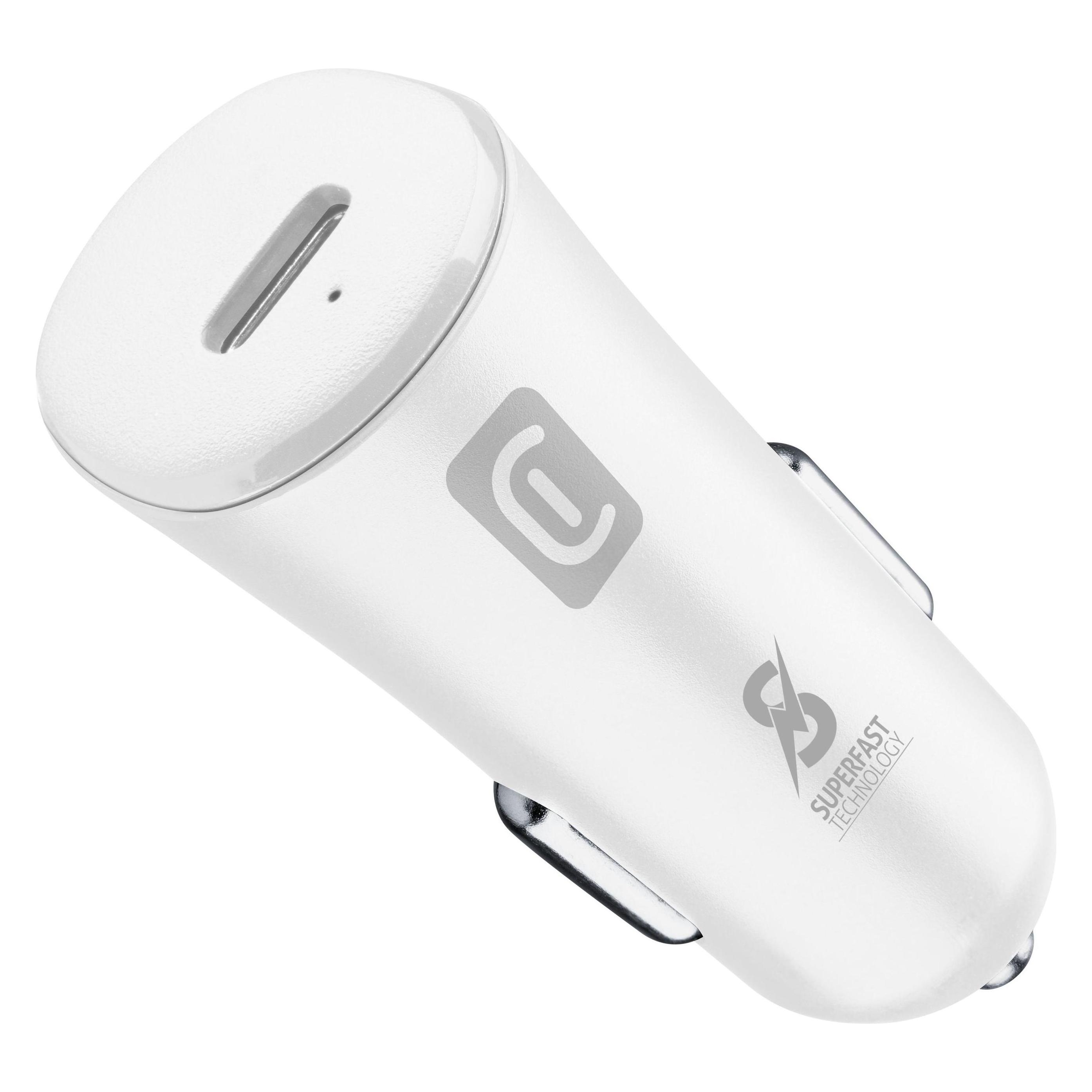 Cellularline Super Fast Car Power 25W - Samsung (CBRSMUSBCPD25WW)