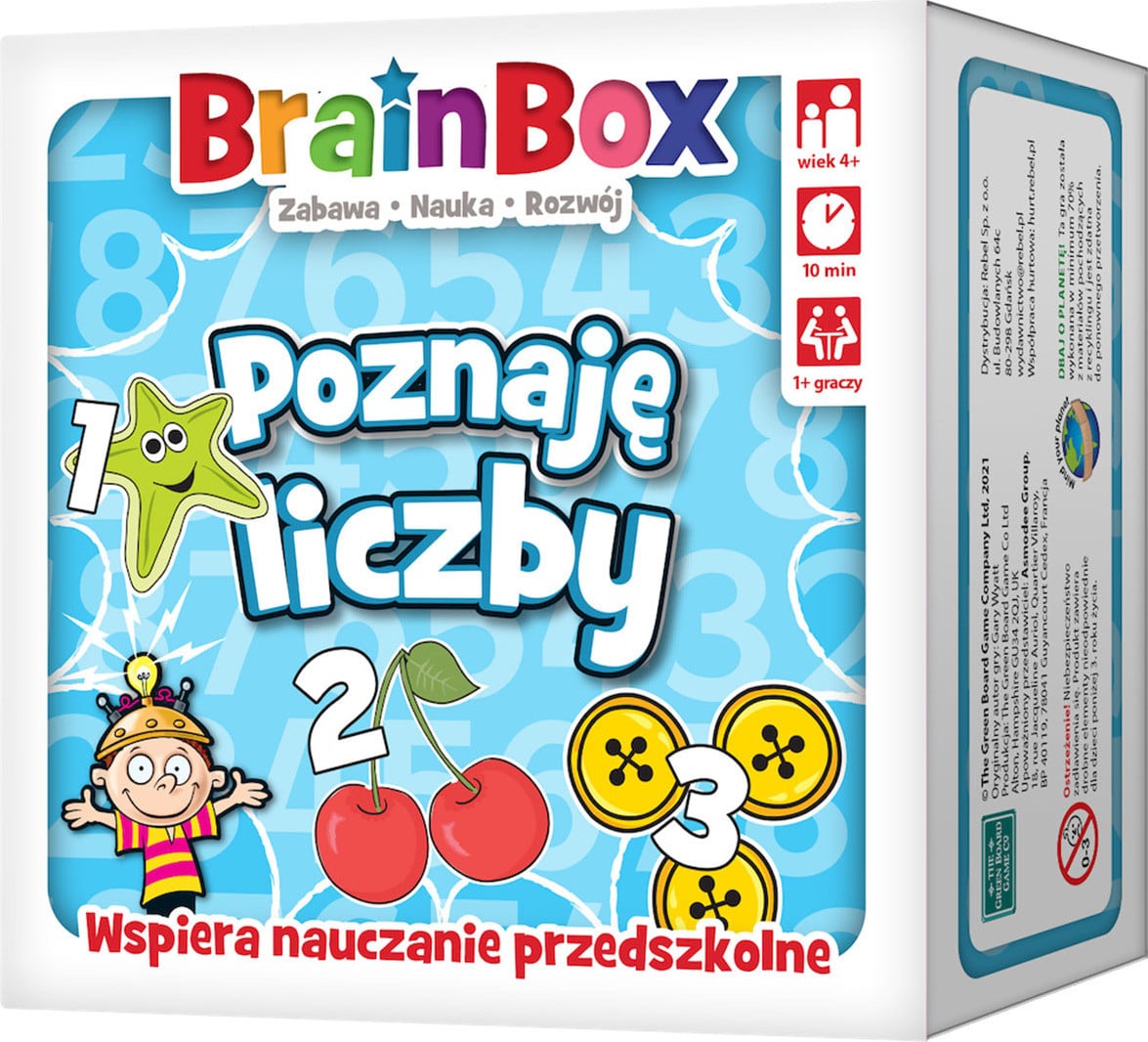Rebel Gra Edukativa BrainBox Leer de getallen