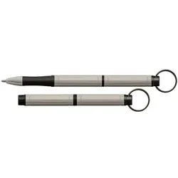Fisher Space Pen Kugelschreiber »Backpacker Space Pen mit Schlüsselanhänger« 1 Stück silber