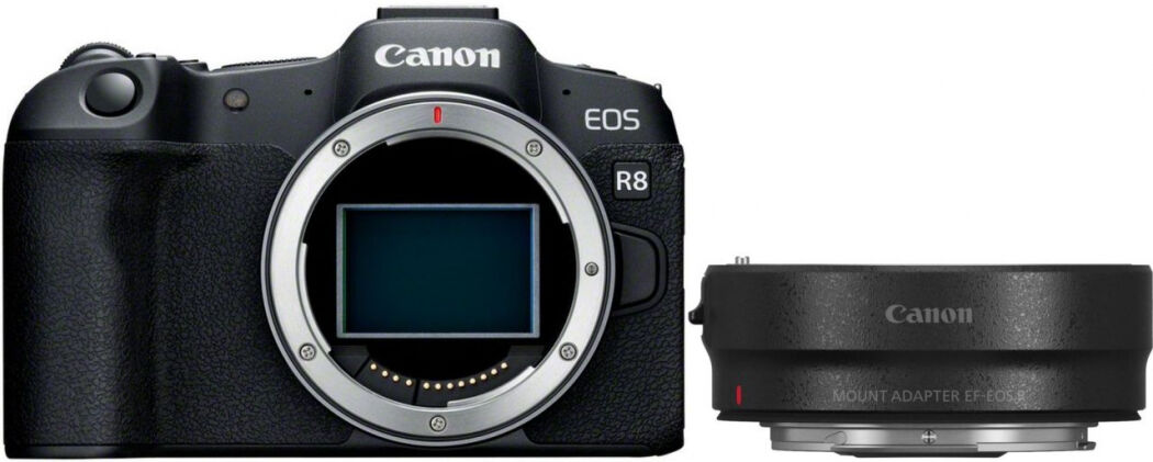 Canon EOS R8 + Bajonettadapter EF-EOS R  Dealpreis