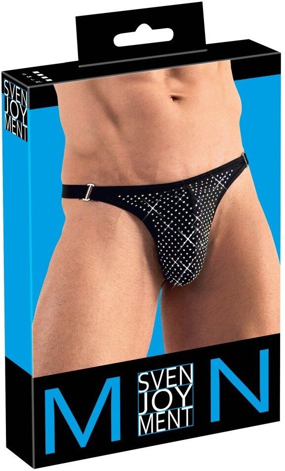 Svenjoyment String avec strass scintillants