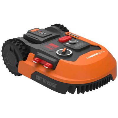 Rasenmähroboter WORX "Landroid M700 Plus", orange, Rasenmähroboter, 700m², 20V/4Ah, 18cm/30-60mm, WiFi/Bluetooth, Cut to edge, PowerShare