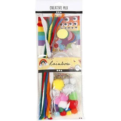 Creativ Company DIY Sets Basisversion Kreativ Sortiment, Regenbogen, Kreativ Box