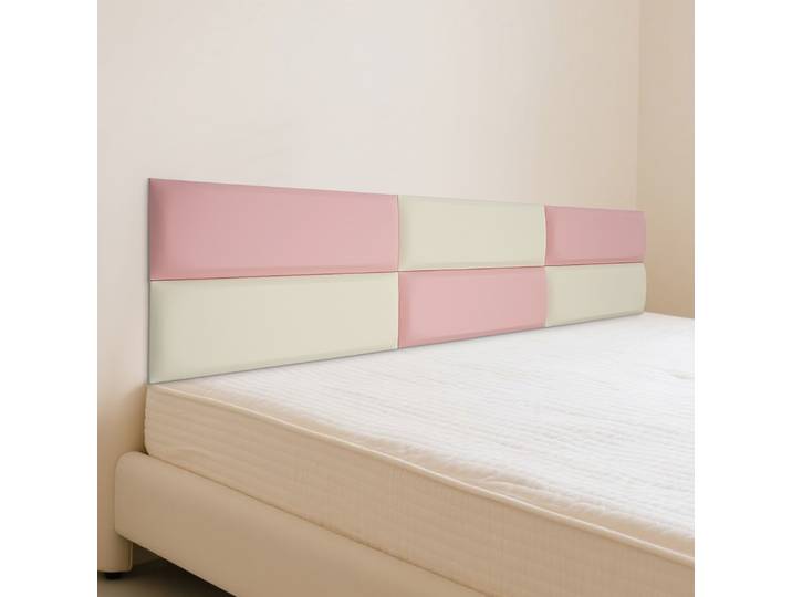 Paquet de 6 panneaux muraux panneaux muraux pour décoration murale intérieure tête de lit panneaux de Protection contre les chocs têtes de lit