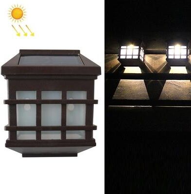 United Premium Solar Outdoor Wall Light Waterproof Outdoor Lights With Warm Glow warm Light