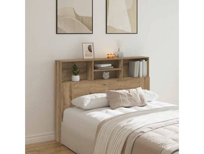 Armoire à tête de lit Artisan Chêne 140x19x103 5 cm poids:23.19 kg 5057