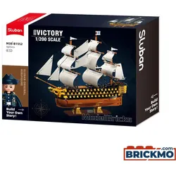 Sluban ModelBricks HMS Victory Segelschiff M38-B1552