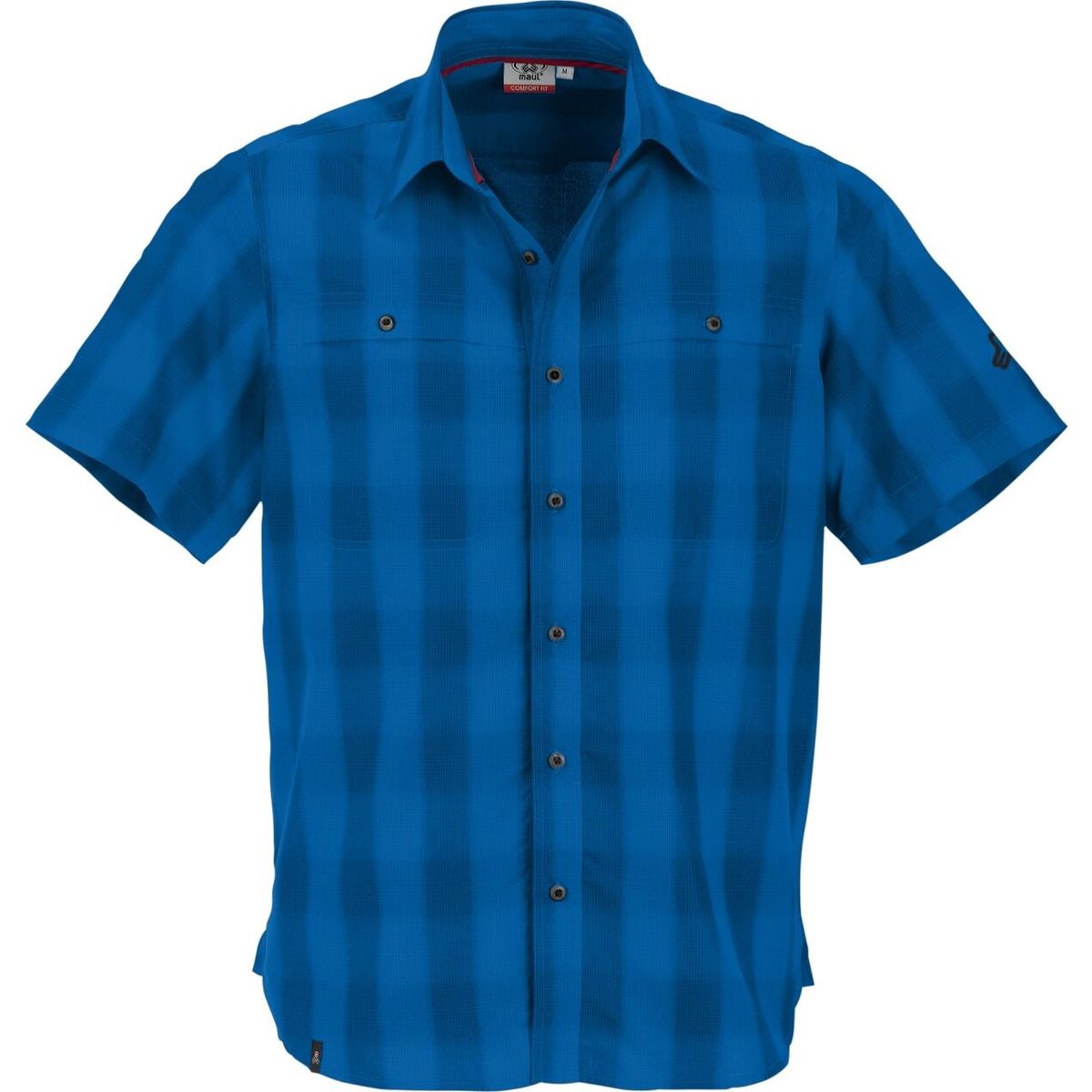 MAUL Sport Askim II - 1/2 Hemd Kariert Elastisch blue (75) 50 4931800930-75-50