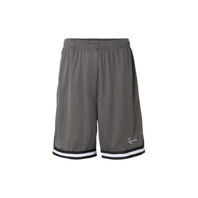 Shorts KARL KANI "Karl Kani", Herren, Gr. M, US-Größen, schwarzgrau, 100% Polyester, loose fit, Hosen Shorts