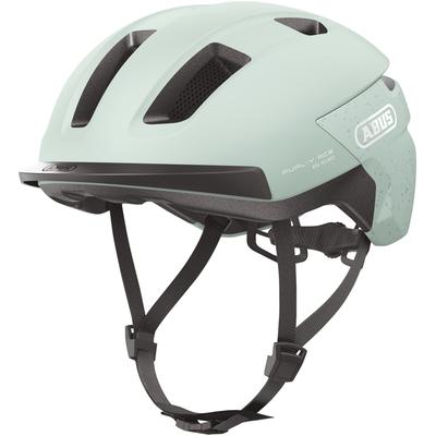 Fahrradhelm ABUS "PURL-Y ACE" Gr. L, grün (grün (mint grün)), Helme, L Kopfumfang: 57cm - 61cm