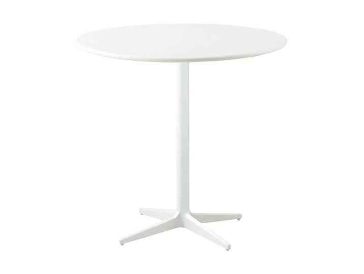 Cane-line Table de café Drop Ø80 cm White-white