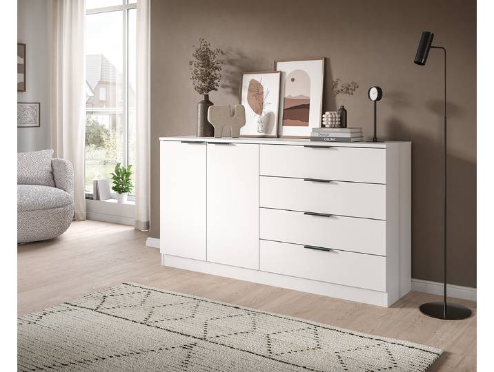 Sideboard Kopenhagen 148cm Weiß/Weiß