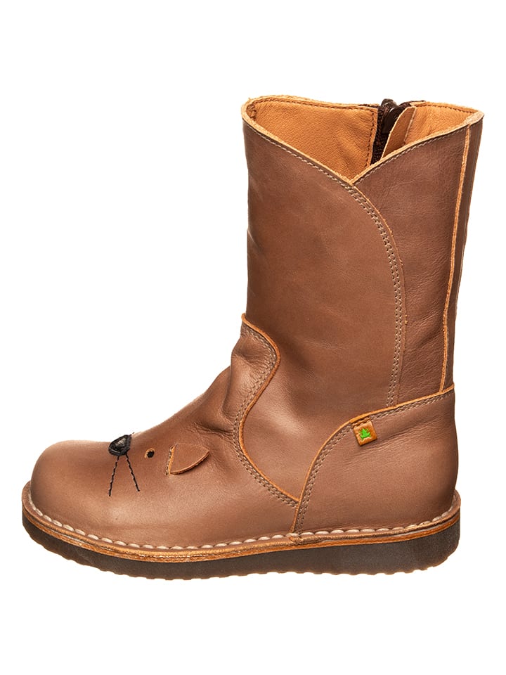 El Naturalista Leder-Stiefel in Hellbraun - 33