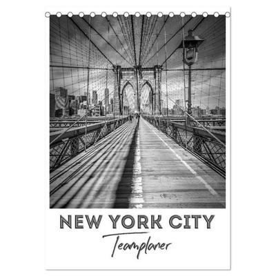 NEW YORK CITY Teamplaner (Tischkalender 2027 DIN A5 hoch), CALVENDO Monatskalender