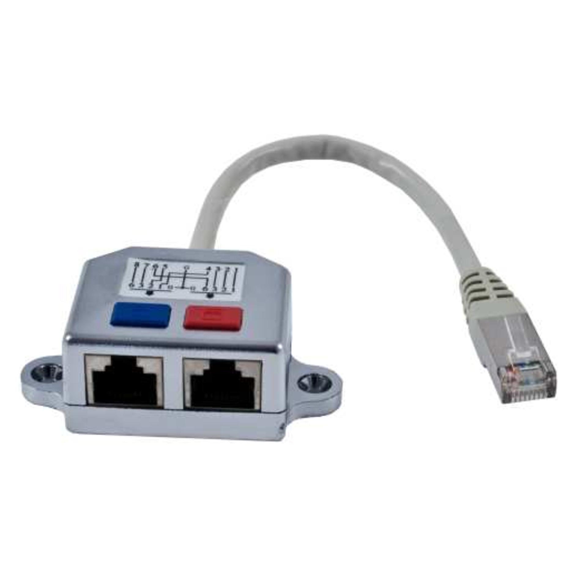 Synergy 21 TP-Y(Adapter),2x10/100,FTP, RJ45 (FTP, 0.15 m) (S215235)