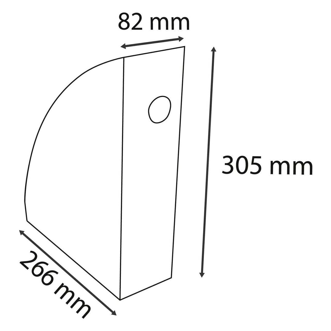 Exacompta Set mit 4 Stehsammlern Mag-Cube, Kollektion Titan (A4+) (182101SETD)