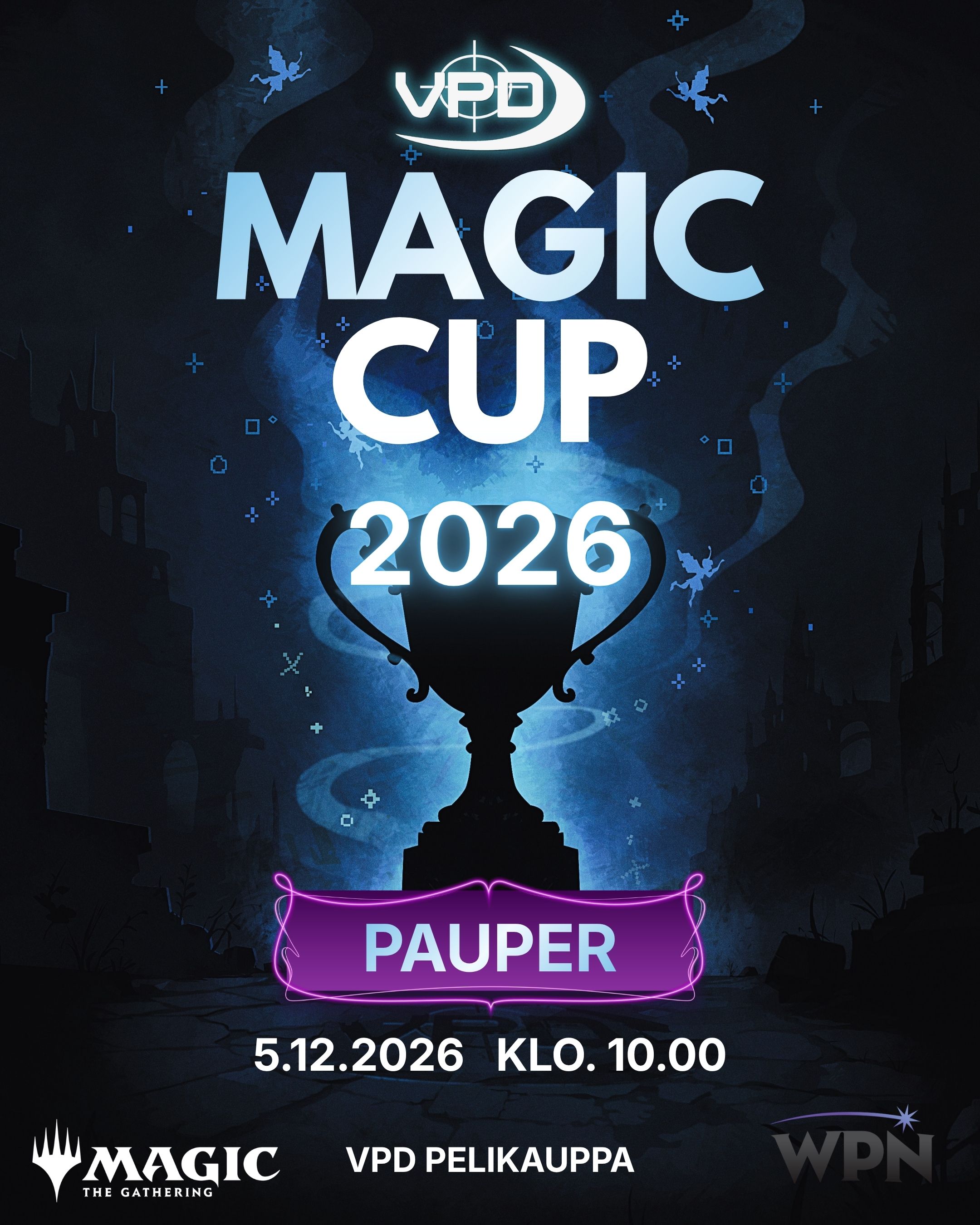 Magic the Gathering: VPD Magic Cup 2026 - osallistuminen