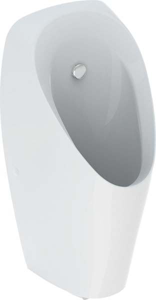 Urinoir Geberit 116147001 pour commande intégrée, blanc