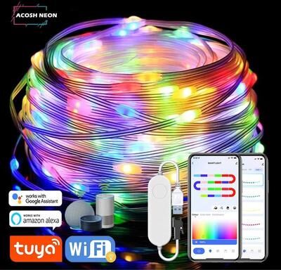Uplift Picks Tuya RGBIC Smart LED String Lights With Alexa And Music Sync 20 M eu Plug