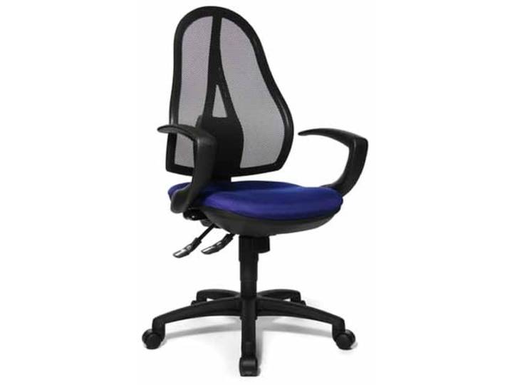 Topstar OP20QG26 Open Point SY, bureaustoel, ergonomisch, incl. armleuningen, stoffen bekleding, blauw