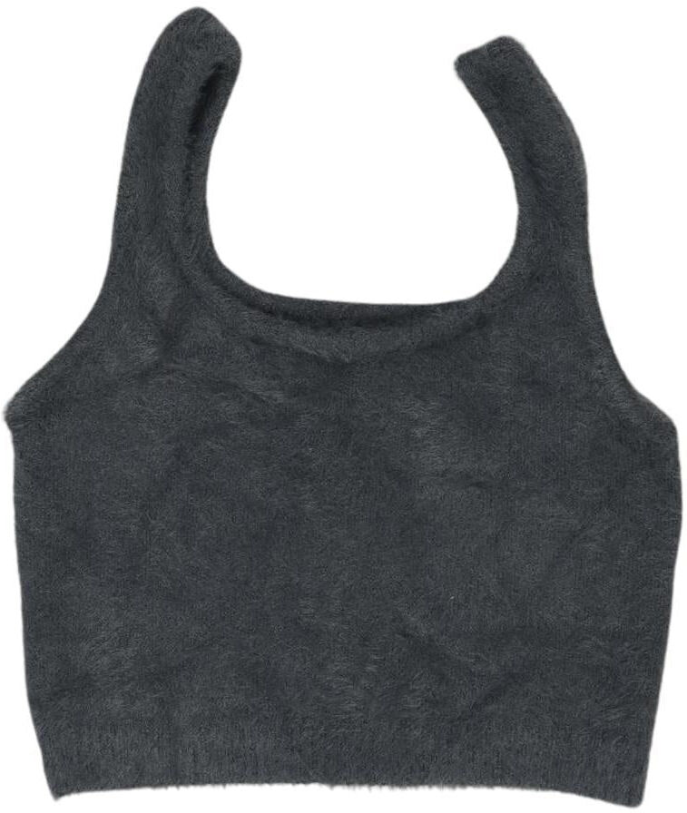 Stradivarius Damen Top, Grau, Gr. M, Synthetik - Second Hand