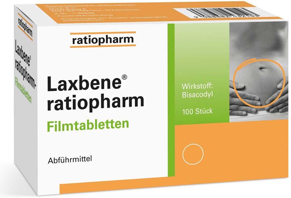 Laxbene ratiopharm magensaftresistente Filmtabletten 100stk