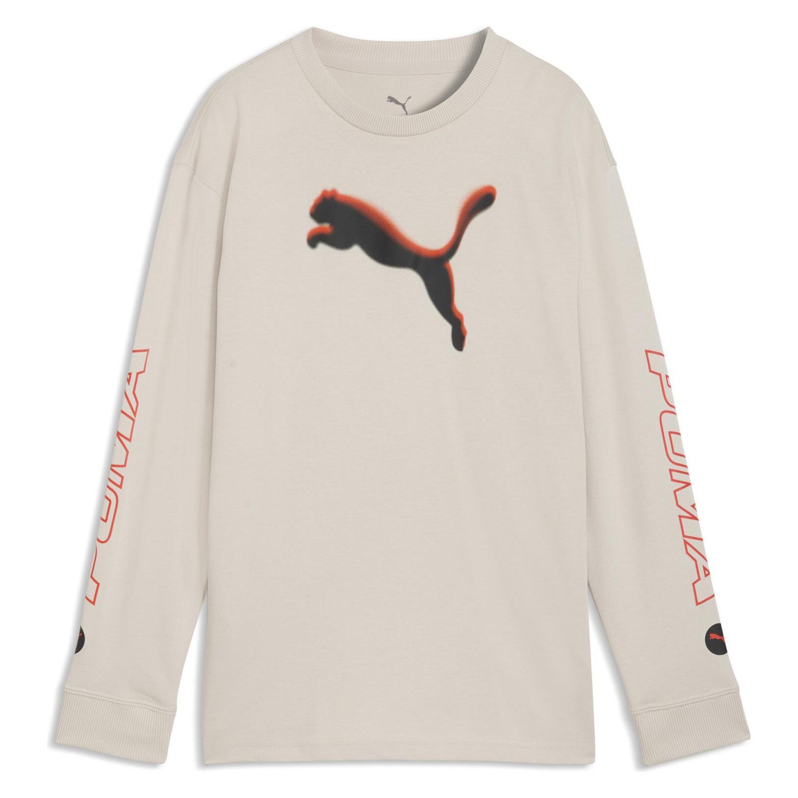 Puma STREET Relaxed Longsleeve Tee B (164) (694670)