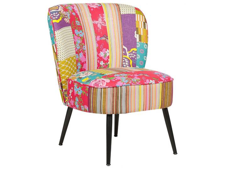 SESSEL Patchwork mehrfarbig/schwarz Voss