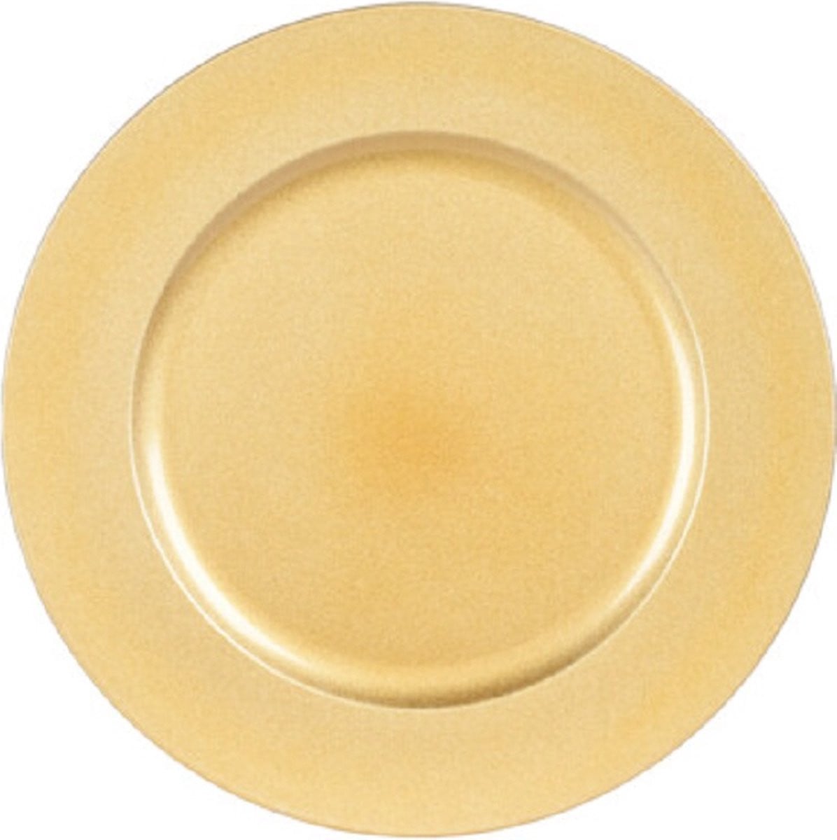 H&S Collection Kaarsenplateau voor stompkaarsen in goud, zilver en rood